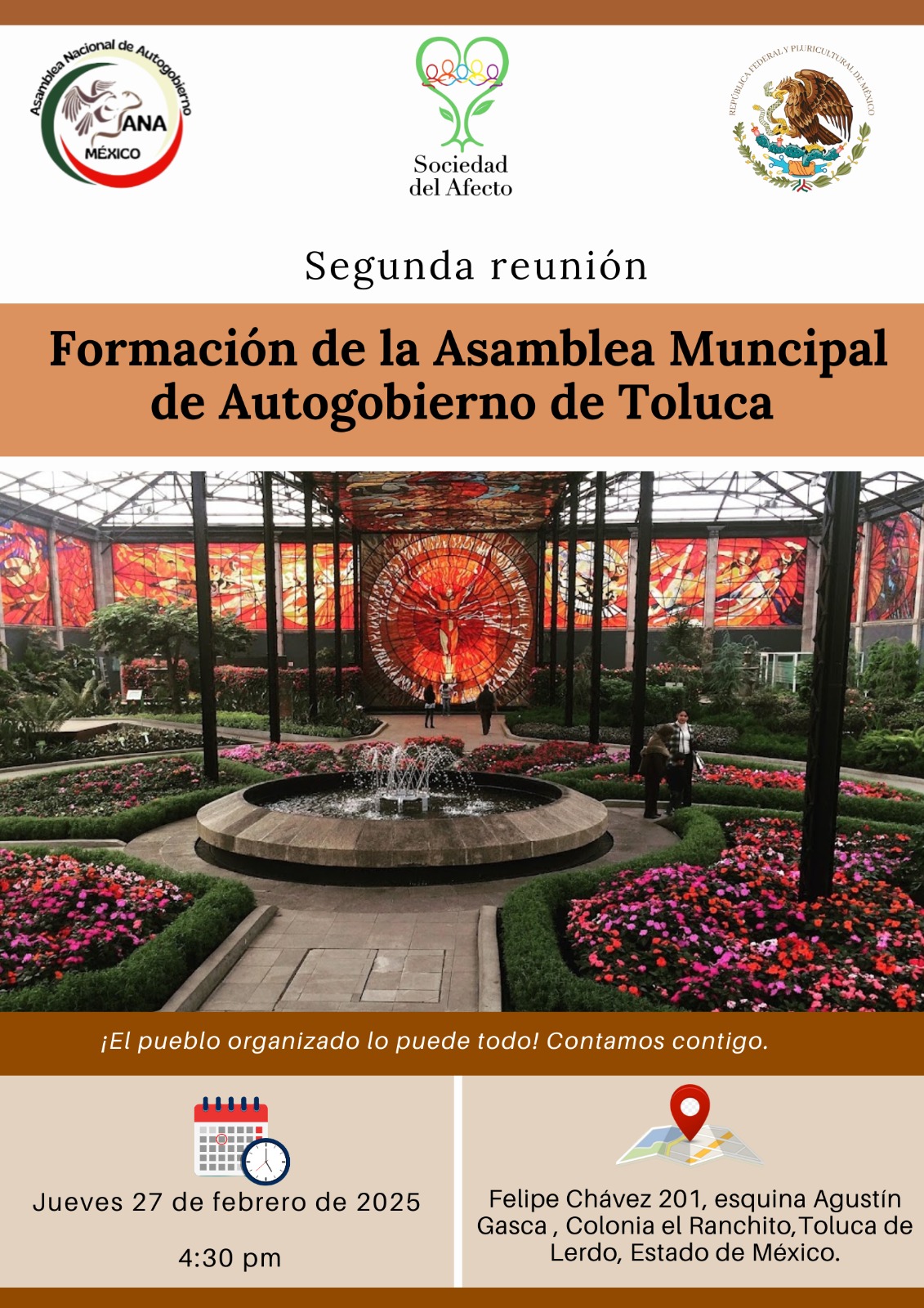 Formación de la Asamblea Municipal de Autogobierno de Toluca