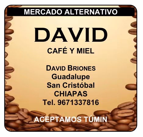 David. Café y miel