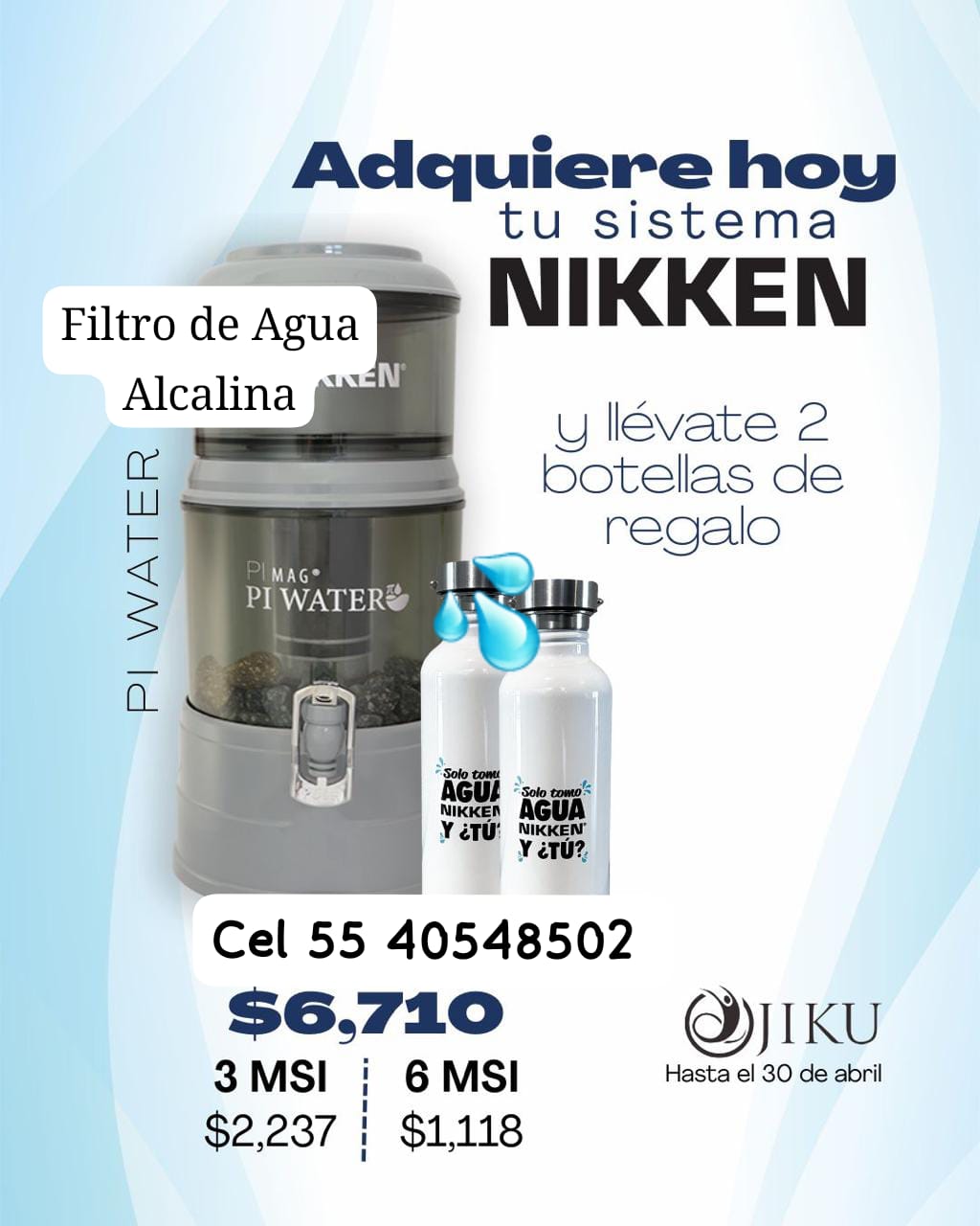 Adquiere hoy tu sistema NIKKEN