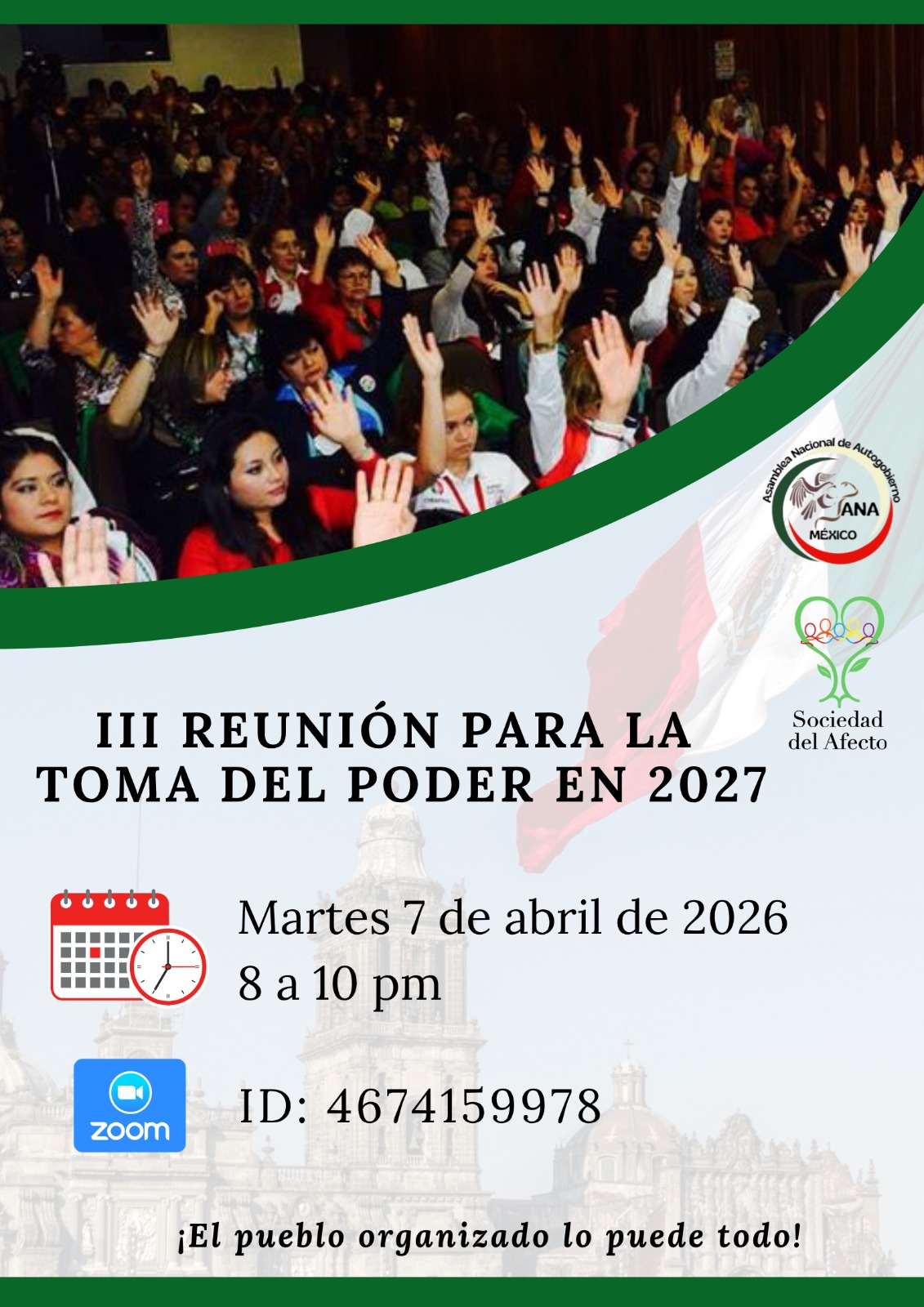 III Reunión para la toma del poder en 2027