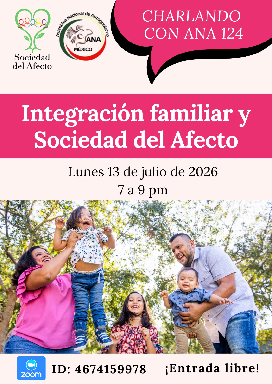 124 - Integración familiar y Sociedad del Afecto